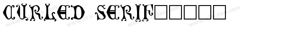 Curled Serif字体转换